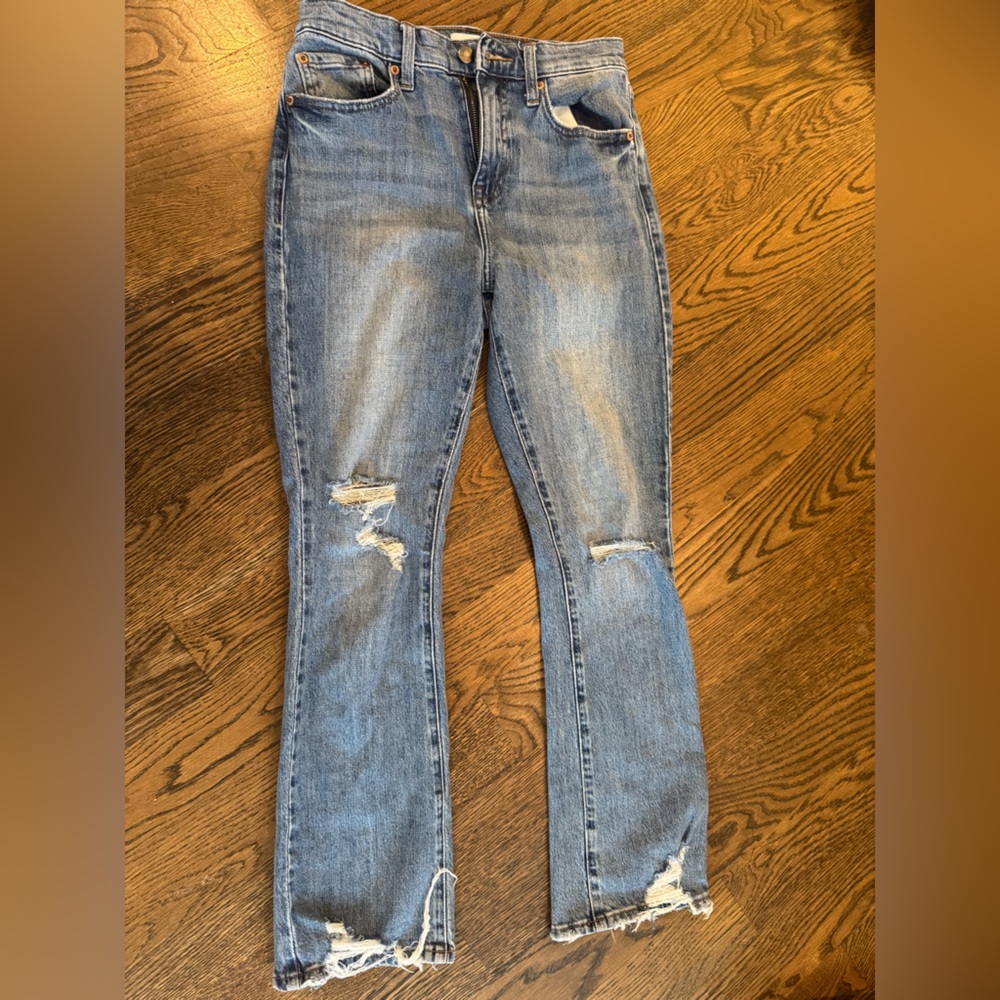 Blue Distressed Jeans